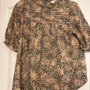 Leopard Print Women's Top